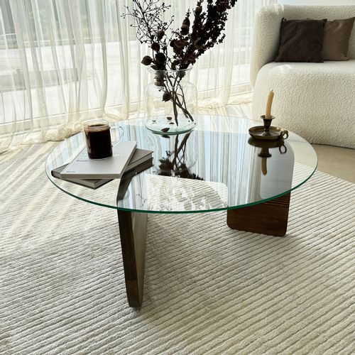 Mia - Walnut, Transparent Walnut
Transparent Coffee Table slika 7