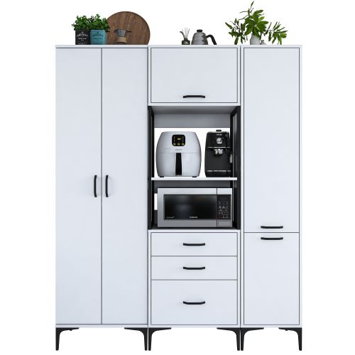 JE144 - 3114 White Multi Purpose Cabinet slika 10