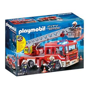 Set za Igru Vozila City Action Playmobil 9463 - Vatrogasno Vozilo (14 komada)