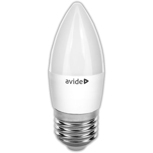 Avide LED SMD sijalica sveća E27 580lm C37 6K 6W slika 1