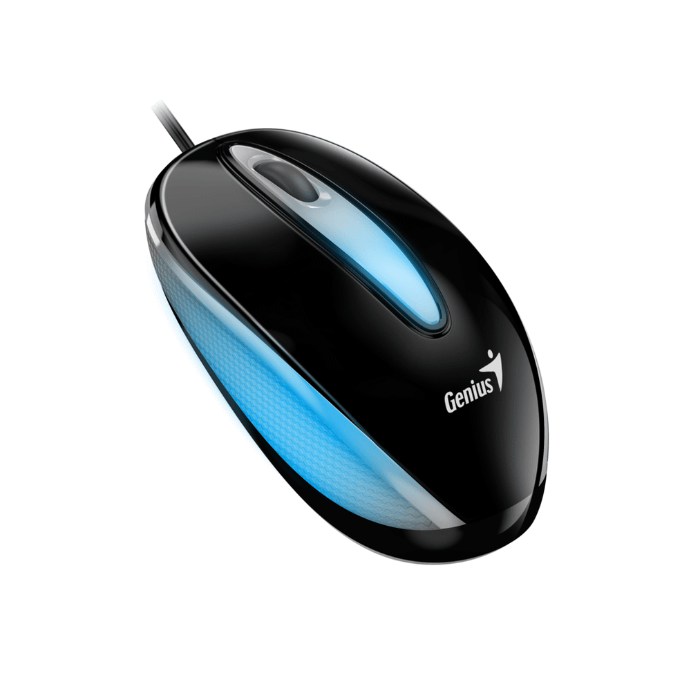 Genius miš DX-Mini USB LED black slika 2