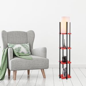 7117 - Black, Red Black
Red Floor Lamp