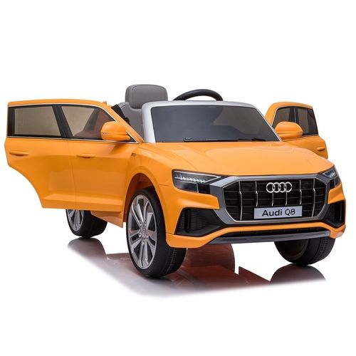 Licencirani Audi Q8 narančasti lakirani - auto na akumulator slika 14