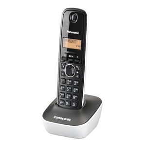 PANASONIC telefon KX-TG1611FXW crno-beli