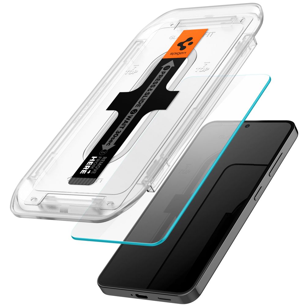 Spigen Glass tR EZ Fit HD Transparency 2 Pack - Samsung Galaxy S24 slika 2