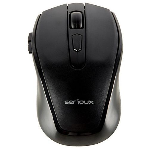 Serioux bežični miš za računalo, SRXM-PST600W-BK slika 4