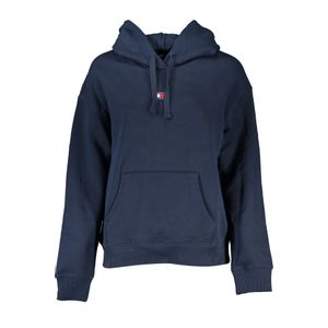 TOMMY HILFIGER WOMEN'S BLUE ZIPLESS SWEATSHIRT