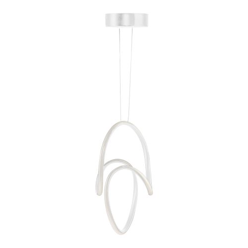 Yin Yang White - Yellow Light White Chandelier slika 6