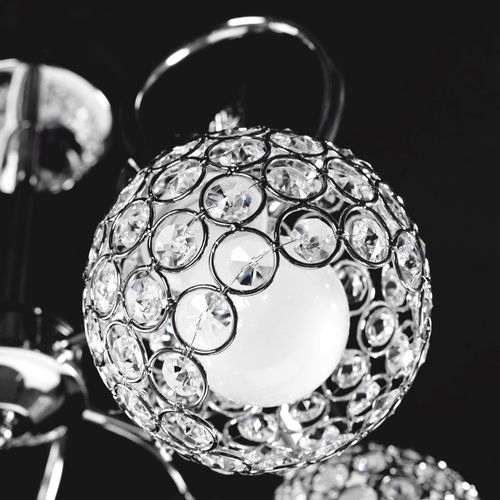 TOOLIGHT Kristalna svjetiljka luster s metalnim listovima APP636-5C slika 11