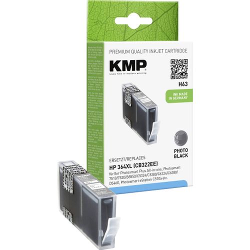 KMP patrona tinte  kompatibilan zamijenjen HP 364XL foto crna H63 1713,0040 slika 2