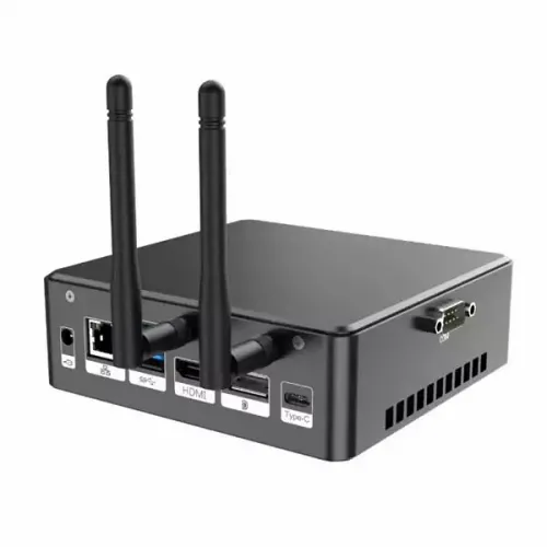 Mini PC MPI10 i5-10210U 4.20 GHz/DDR4/LAN/Dual WiFi/BT/HDMI/DP/RS232/USB C/ext ANT slika 3