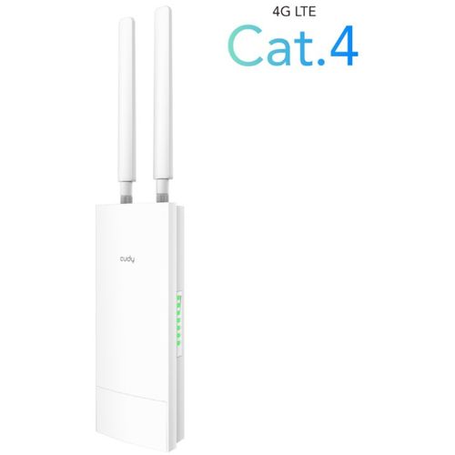 Cudy LT400 Outdoor 4G LTE Cat 4 N300 Wi-Fi Router, Nano SIM Slot, 10/100Mbps WAN/LAN slika 4