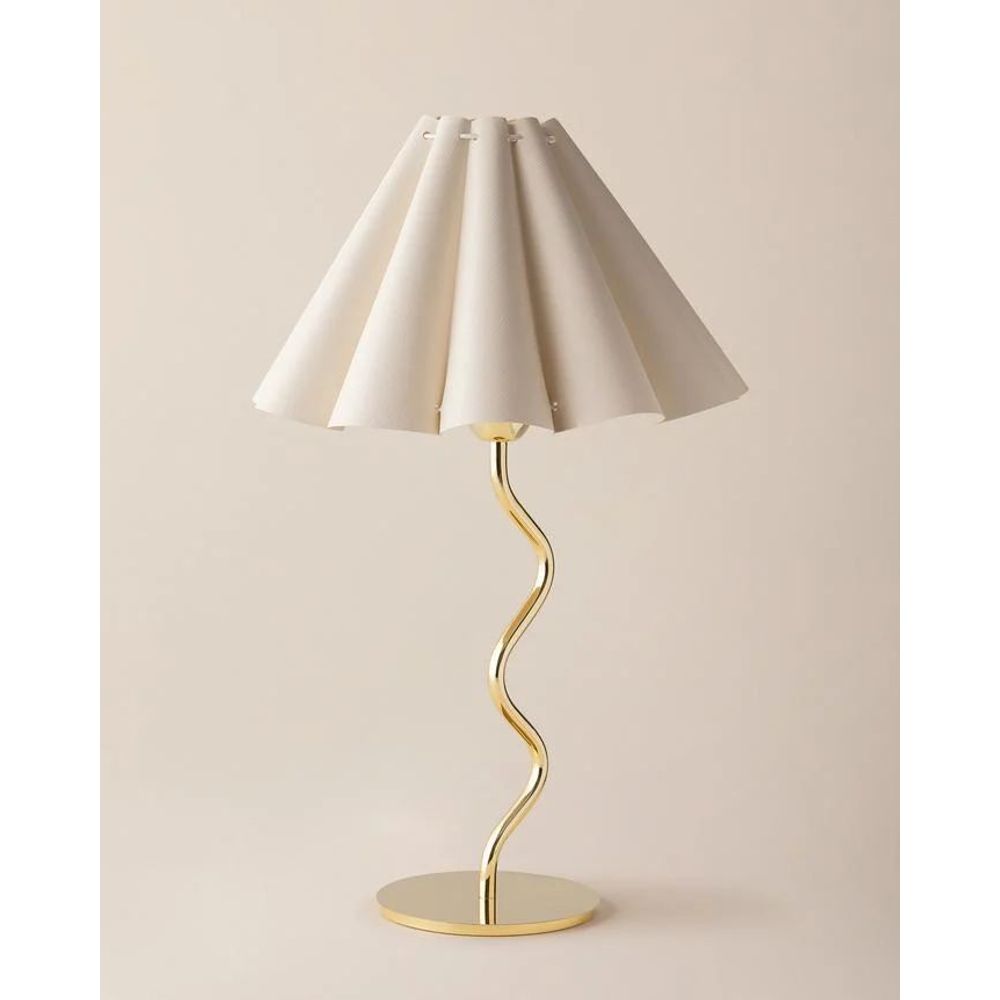 Anne - Zlatna Stolna Lampa slika 6