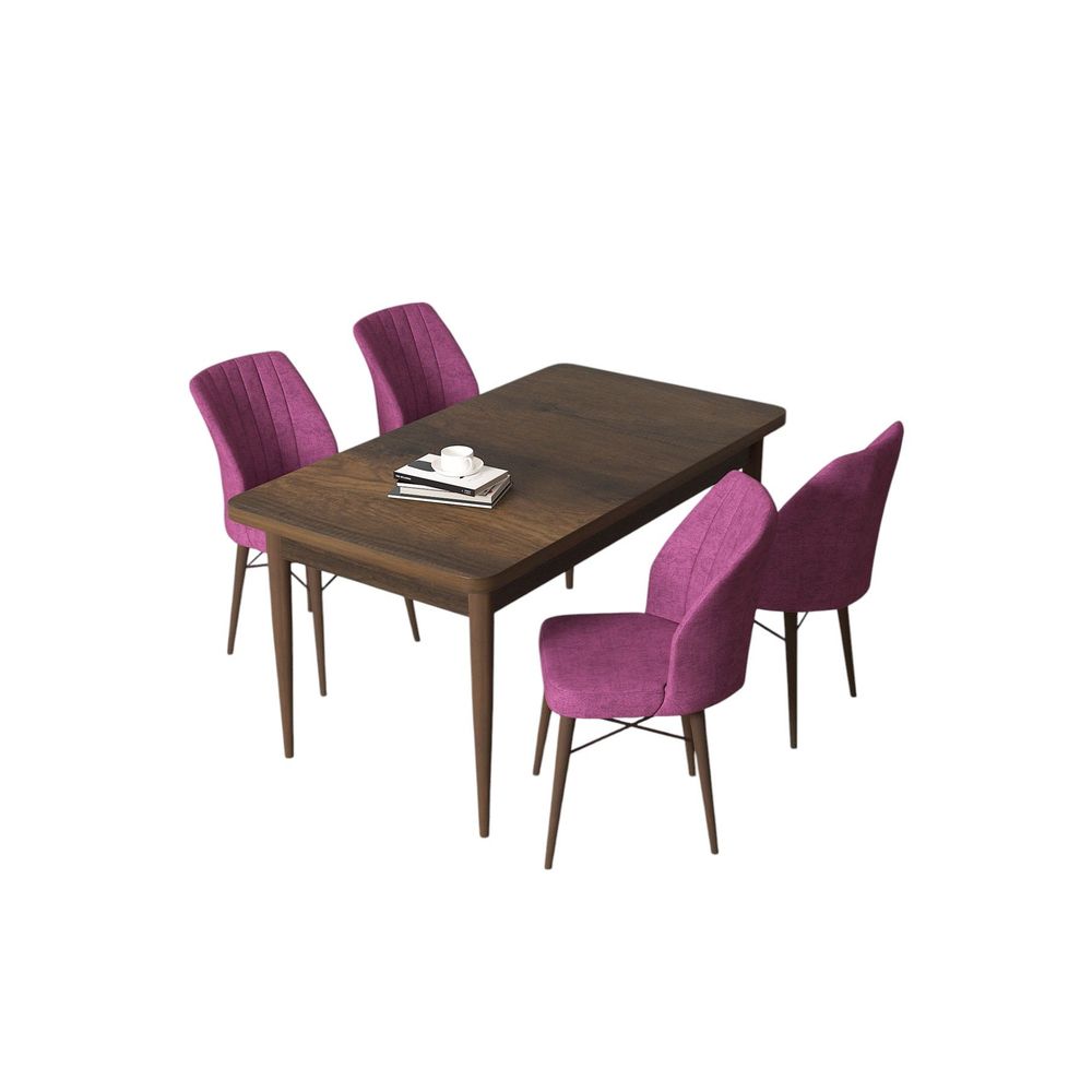 Arp - Baroque, Purple Baroque Set za Trpezariju (5 Komada) slika 2