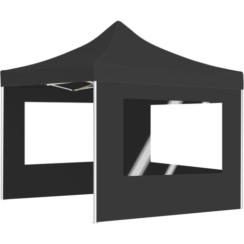 Profesionalni sklopivi šator za zabave 3 x 3 m antracit slika 15
