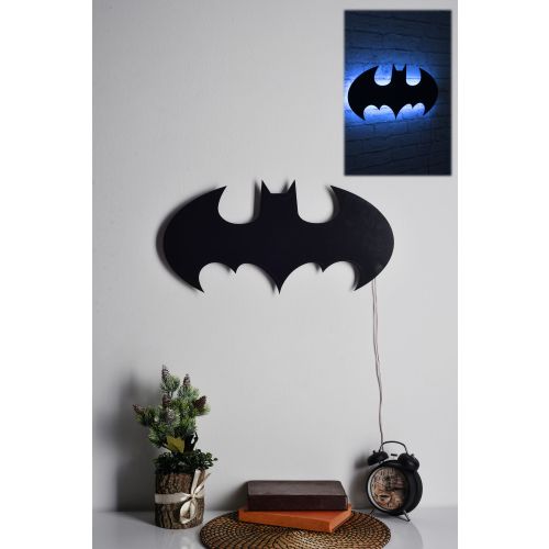 Wallity Batman - Plava dekorativna LED rasveta slika 1