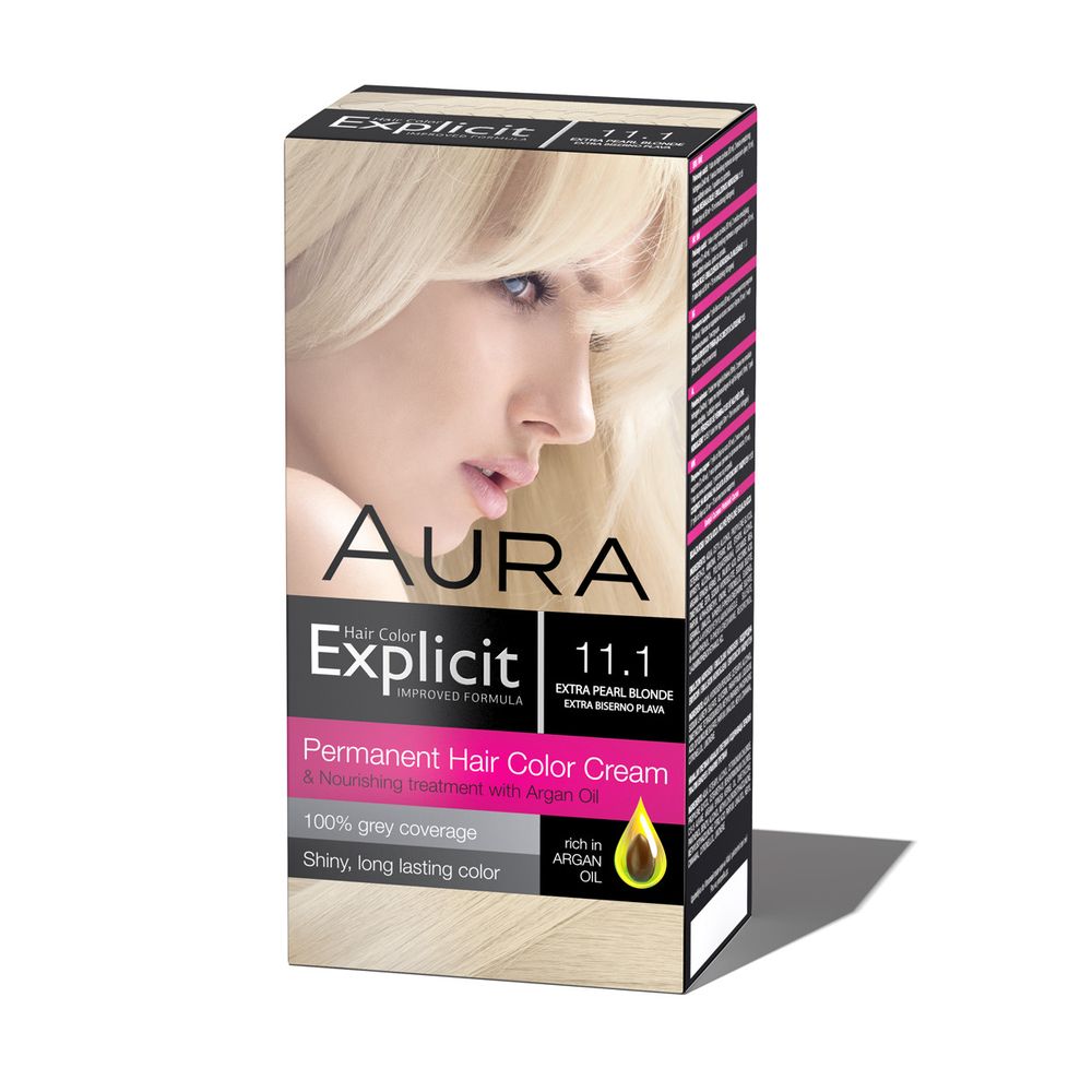 Aura Explicit Boja za kosu 11.1 New slika 1