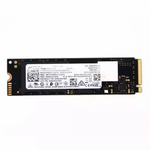 SSD M.2 NVME 512GB Micron MTFDHBA512QFD slika 1