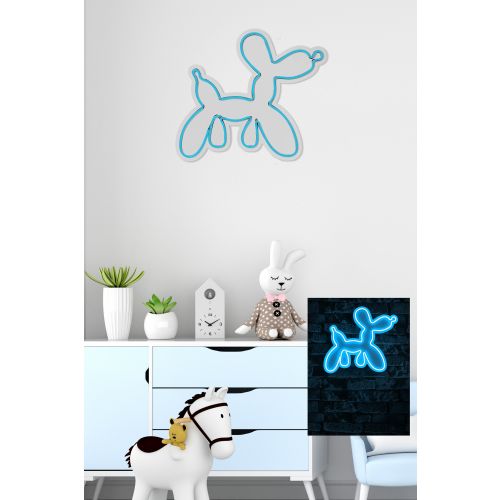 Wallity Ukrasna plastična LED rasvjeta, Balloon Dog - Blue slika 11