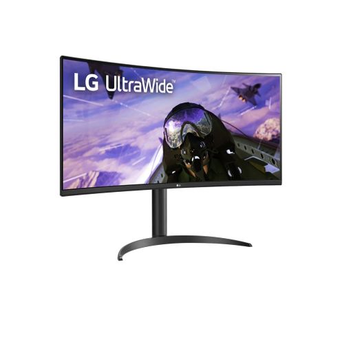 Monitor LG 34WP65CP-B 34" VA zakrivljen 21:9 3440x1440  160Hz 1ms MBR HDMIx2 DP Freesync visina slika 3