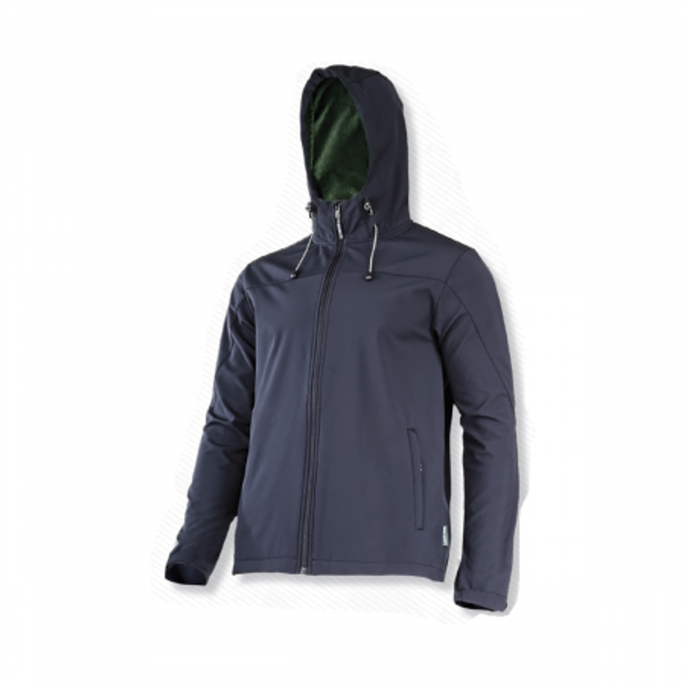 SOFTSHELL JAKNA PLAVA, S  L4093301 slika 2