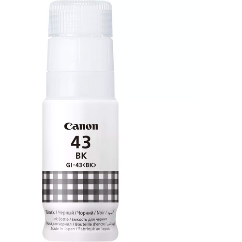 Tinta CANON GI-43 BK, Black Ink Bottle, 4698C001 slika 1