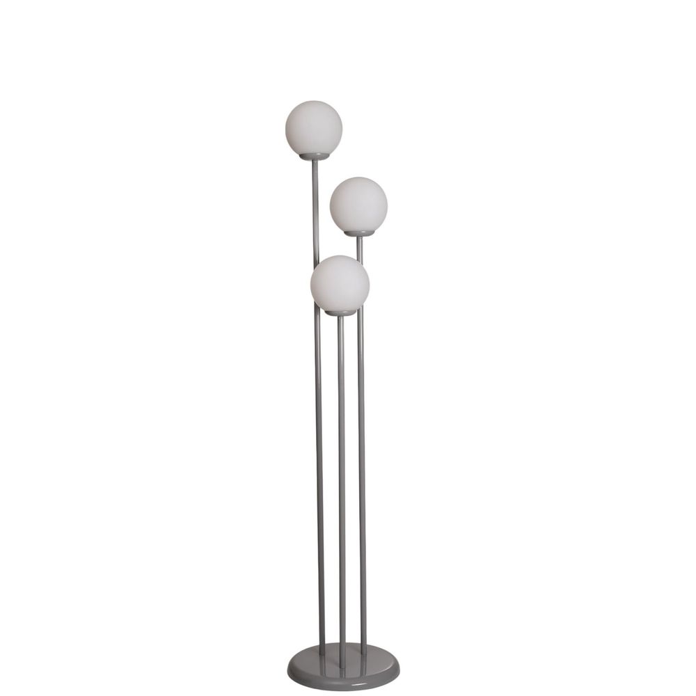 Opviq Podna lampa 510, bijela, siva slika 2