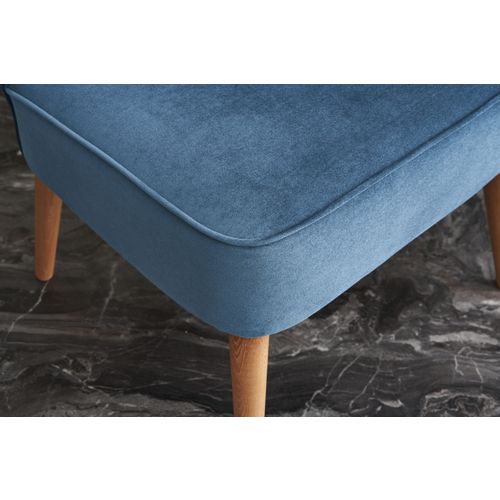 Atelier Del Sofa Fotelja, Plava, Layla - Blue slika 4