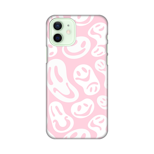 Torbica Silikonska Print za iPhone 12 6.1 Pink Smiles slika 1