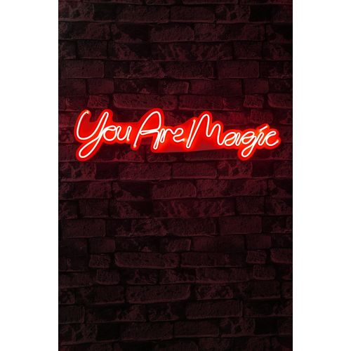 Wallity Ukrasna plastična LED rasvjeta, You are Magic - Red slika 9