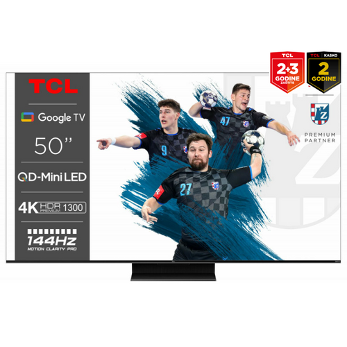 TCL televizor Mini LED TV 50C805, Google TV slika 1