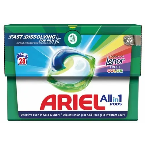  Ariel kapsule za pranje veša  Touch of Lenor, 28kom slika 1