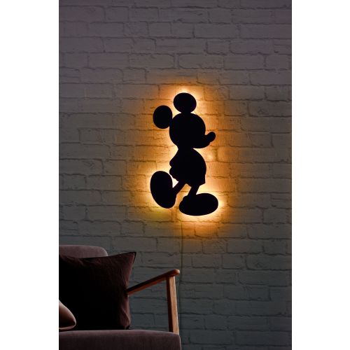 Dekorativno LED Osvetljenje Mickey Mouse - Žuto slika 3