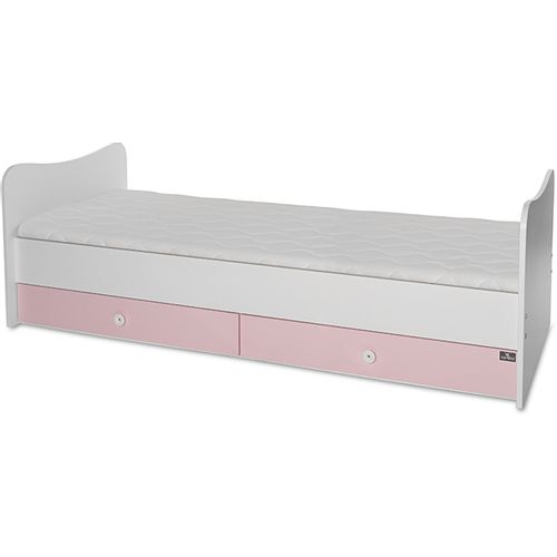 LORELLI MiniMAX Modularni krevetić 4in1 s Mehanizmom Ljuljanja White/Orchid Pink 190x72 cm   slika 5