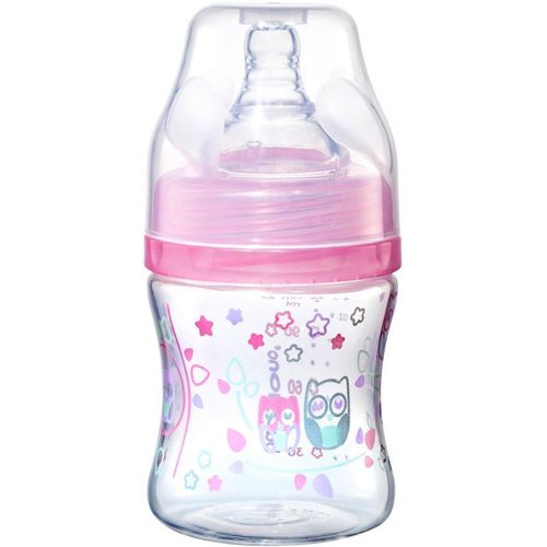 BabyOno Bočica 120ml antikolik, roza slika 1