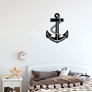 Wallity Metalna zidna dekoracija, Anchor 3