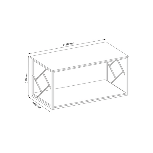 Stolić TABLO L - MDF  slika 2