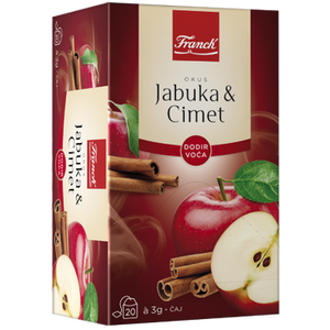 Filter čaj jabuka-cimet 60g omot