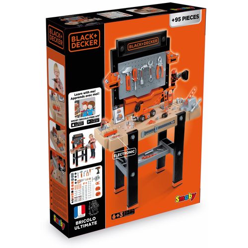 SMOBY radionica black&amp;decker s 95 dodataka 360702 slika 13