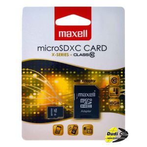 Maxell micro sdhc 32gb x-series+adapter, class 10