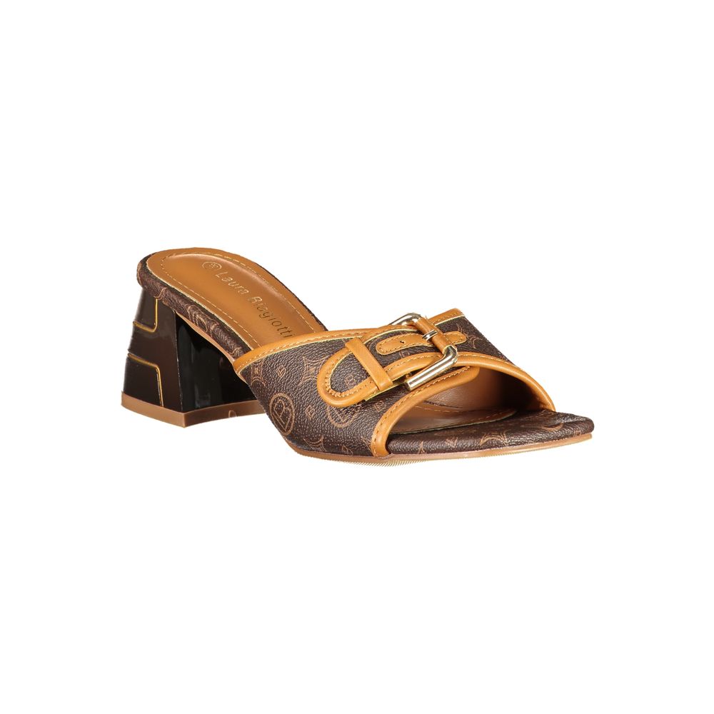 LAURA BIAGIOTTI WOMEN'S BROWN SANDALS slika 2