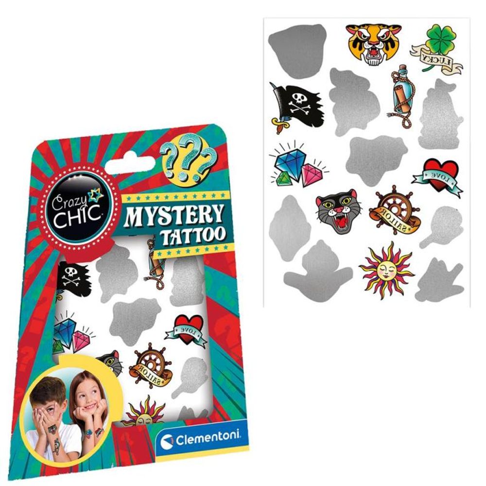 Clementoni Crazy CHIC Mystery Tattoo - Misteriozne tetovaže slika 1