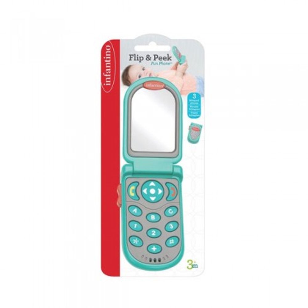 Infantino 306307 Dječiji telefon Flip & Peek Fun Phone slika 5