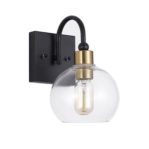 Lampa kinkiet black gold APP1580-1W