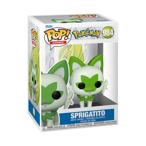 FUNKO POP GAMES: POKEMON - SPRIGATITO(EMEA) slika 2