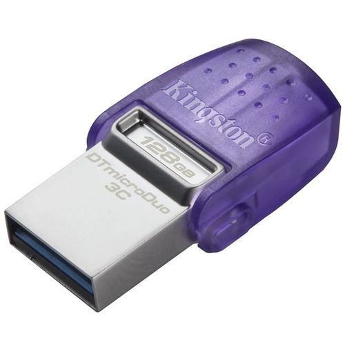 Kingston DT microDuo 3C 128GBUSB Type-A and USB Type-C portUp to 200MB/s read slika 1