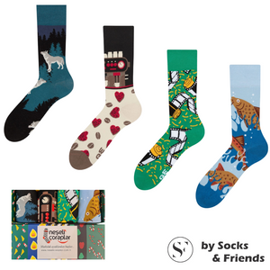 Socks & Friends Set Čarapa 4/1 Funny wild