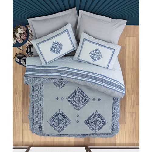L'essential Maison Hardy - Grey Grey
Dark Blue Ranforce Double Bedroom Set slika 3