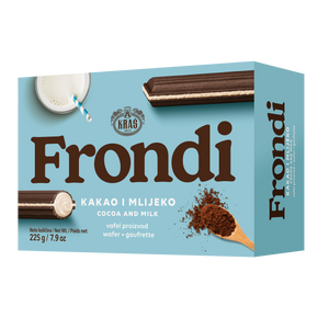 FRONDI vafli kakao i mlijeko 225g