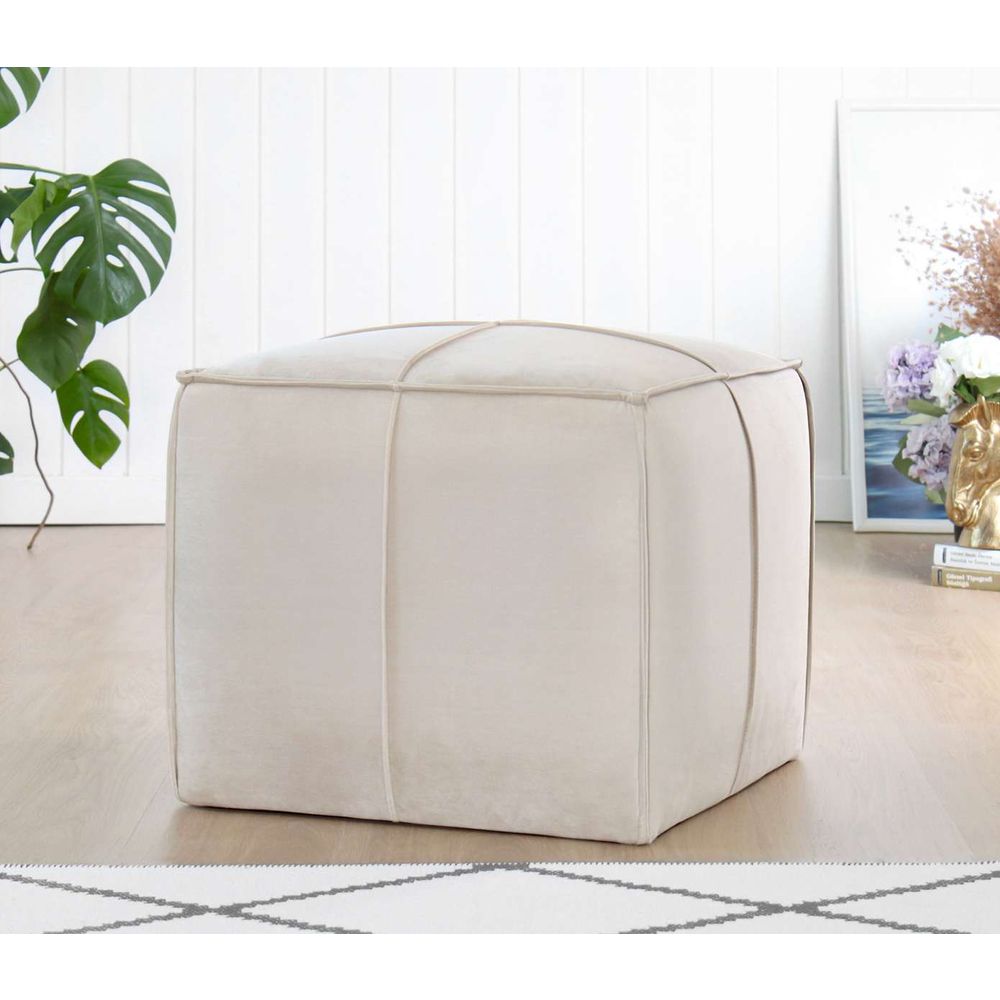 Pouffe Holler - Krem Boja slika 1